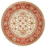 Safavieh Lyndhurst 6'-0" x 6'-0" Rug in Ivory / Rust