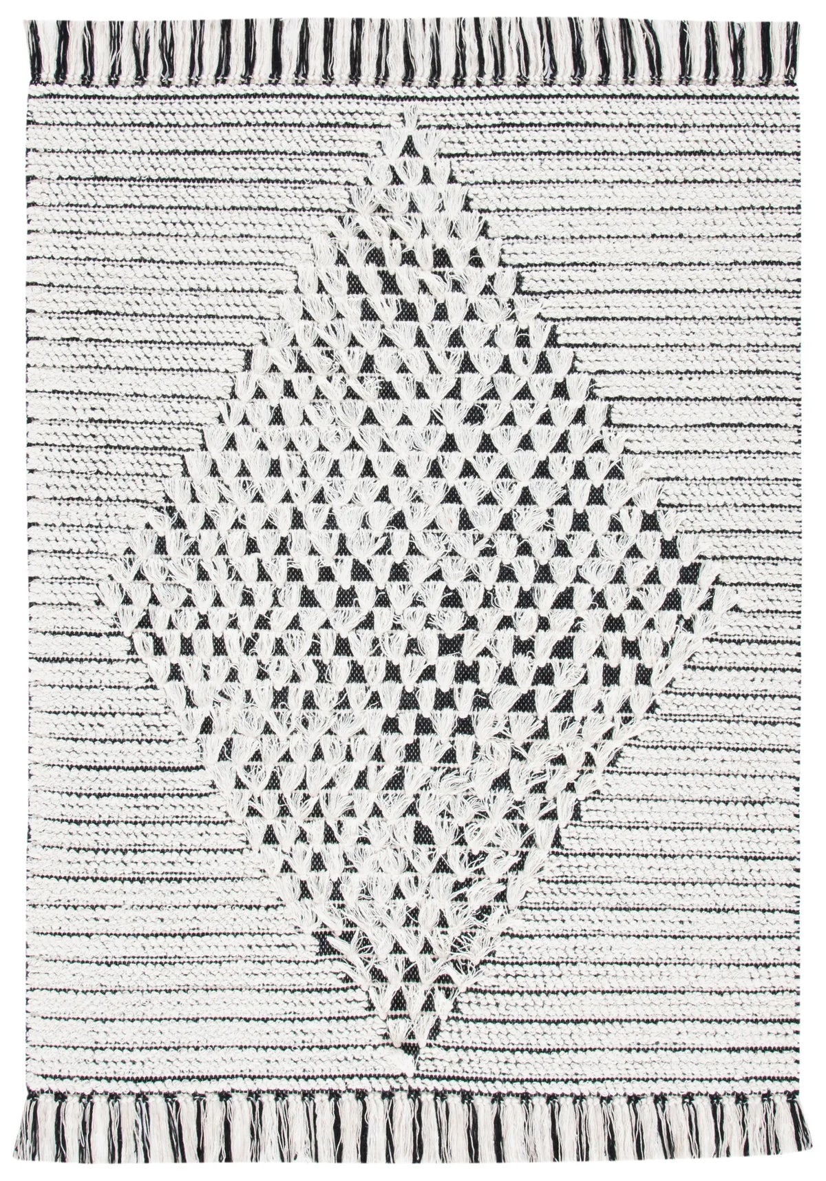 Safavieh Vermont 3'-0" x 5'-0" Rug in Ivory / Black