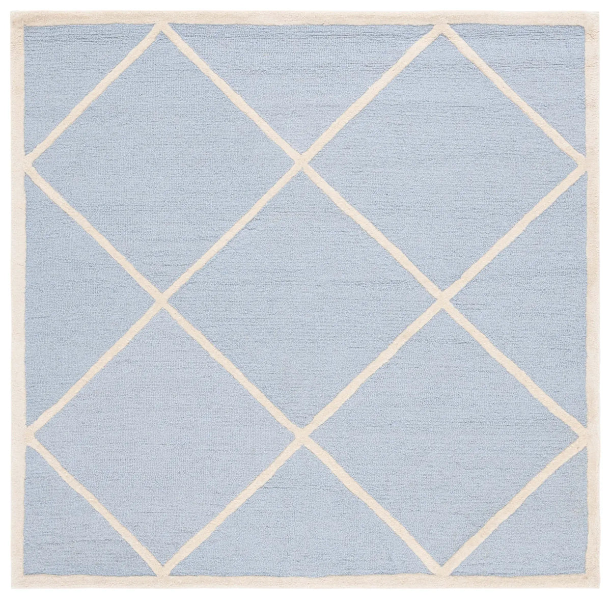 Safavieh Cambridge 6'-0" x 6'-0" Rug in Light Blue / Ivory