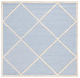Safavieh Cambridge 6'-0" x 6'-0" Rug in Light Blue / Ivory