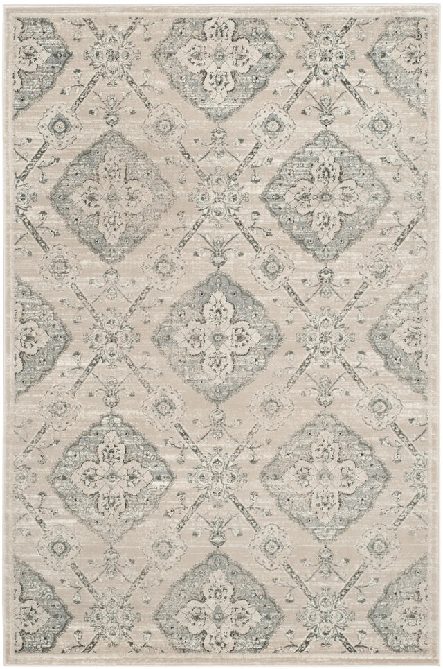 Safavieh Carnegie 4'-0" x 6'-0" Rug in Taupe / Light Blue