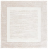 Safavieh Tahoe Shag 6'-7" x 6'-7" Rug in Beige / Ivory