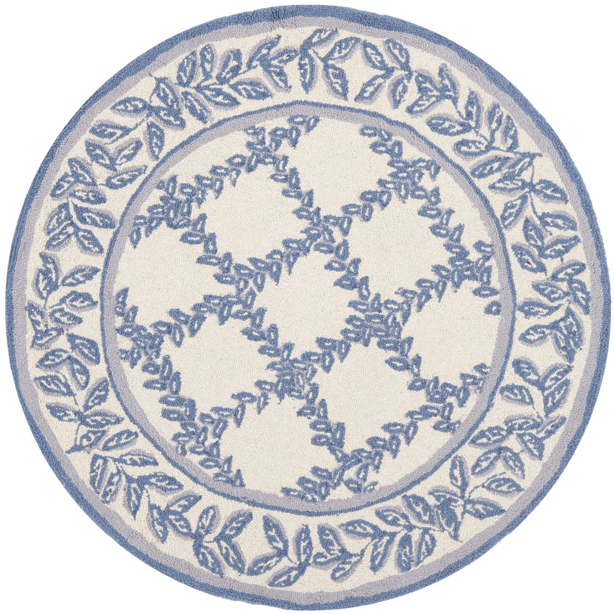 Safavieh Chelsea 3'-0" x 3'-0" Rug in Ivory / Light Blue
