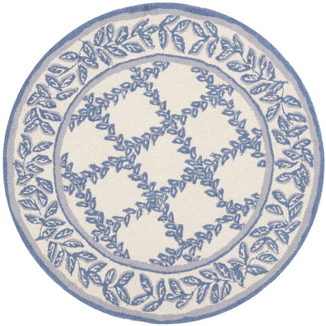 Safavieh Chelsea 3'-0" x 3'-0" Rug in Ivory / Light Blue