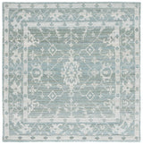 Safavieh Marquee 6'-0" x 6'-0" Rug in Turquoise / Grey