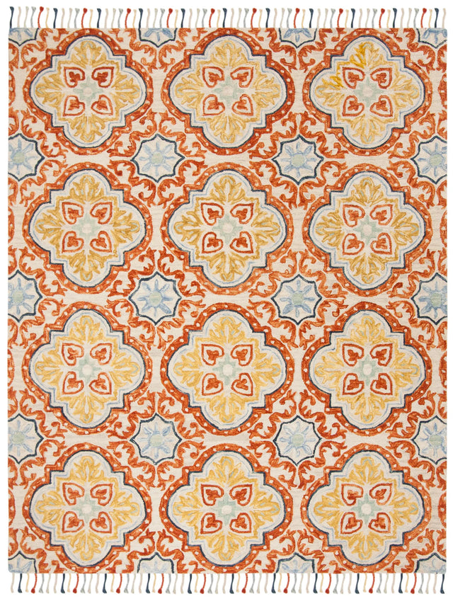 Safavieh Aspen 10'-0" x 14'-0" Rug in Beige / Rust