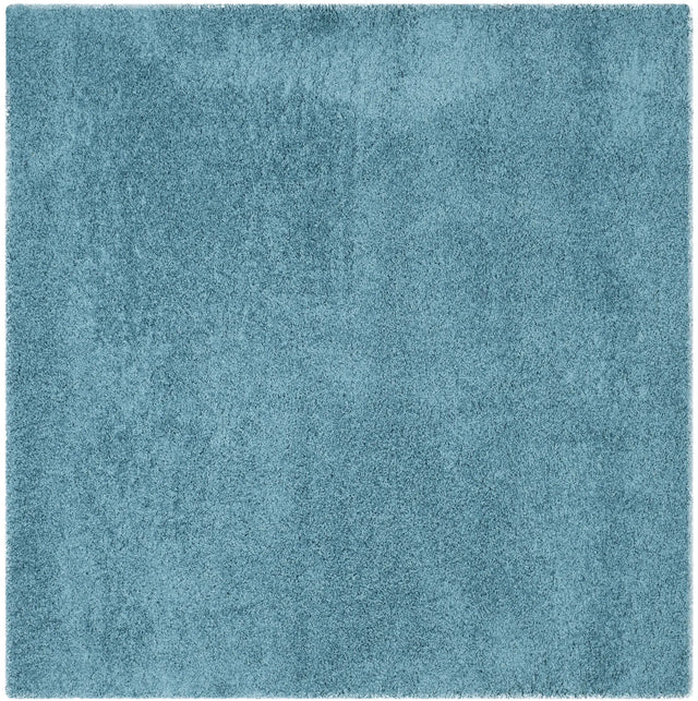 Safavieh Sgl-Laguna Shag 6'-7" x 6'-7" Rug in Turquoise
