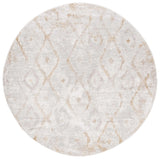 Safavieh Meadow 500 6'-7" x 6'-7" Rug in Ivory / Gold