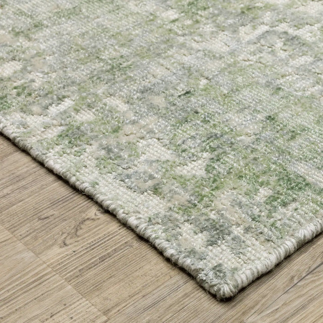 Oriental Weavers Sphinx Solstice SLS02 Grey Rugs - corner detail