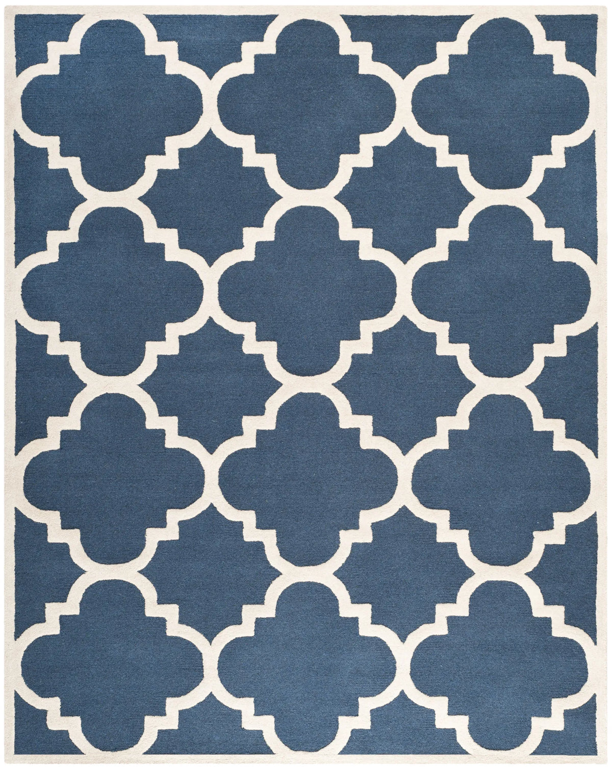 Safavieh Cambridge 10'-0" x 14'-0" Rug in Navy / Ivory