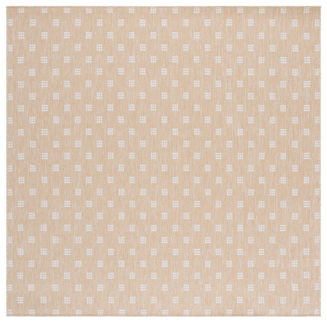 Safavieh Terrace 800 6'-7" x 6'-7" Rug in Beige / Ivory