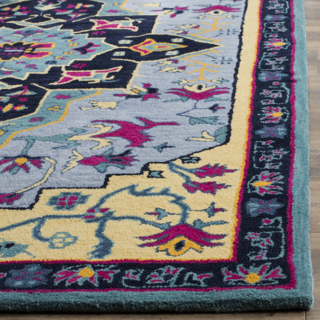 Safavieh Bellagio 5'-0" x 8'-0" Rug in Light Blue / Multi