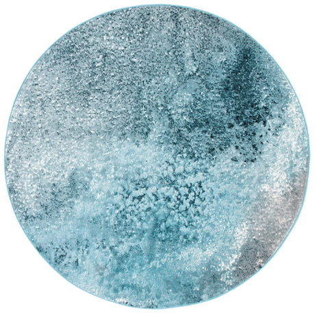 Safavieh Skyler 6'-7" x 6'-7" Rug in Silver / Blue