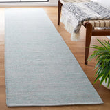 Safavieh Montauk 2'-3" x 9'-0" Rug in Turquoise / Grey
