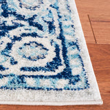 Safavieh Tulum 4'-0" x 6'-0" Rug in Ivory / Blue