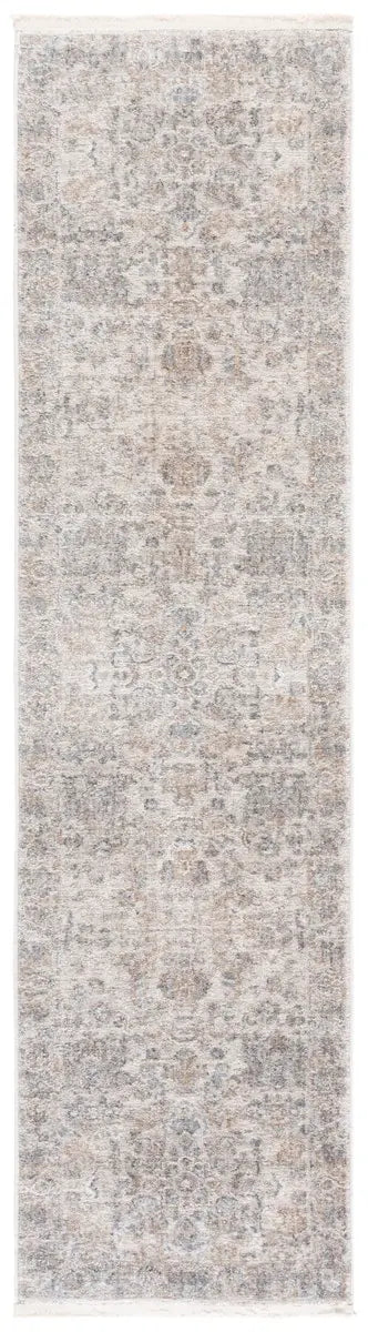 Safavieh Kendal 2'-0" x 8'-0" Rug in Beige / Ivory Grey