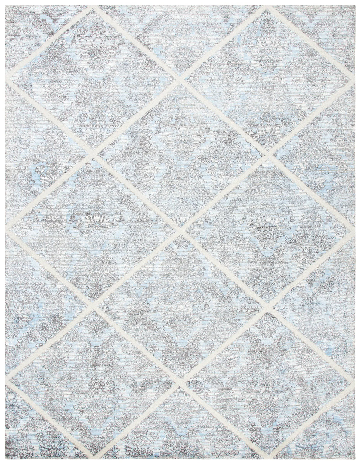 Safavieh Artistry 600 6'-0" x 9'-0" Rug in Ivory / Blue