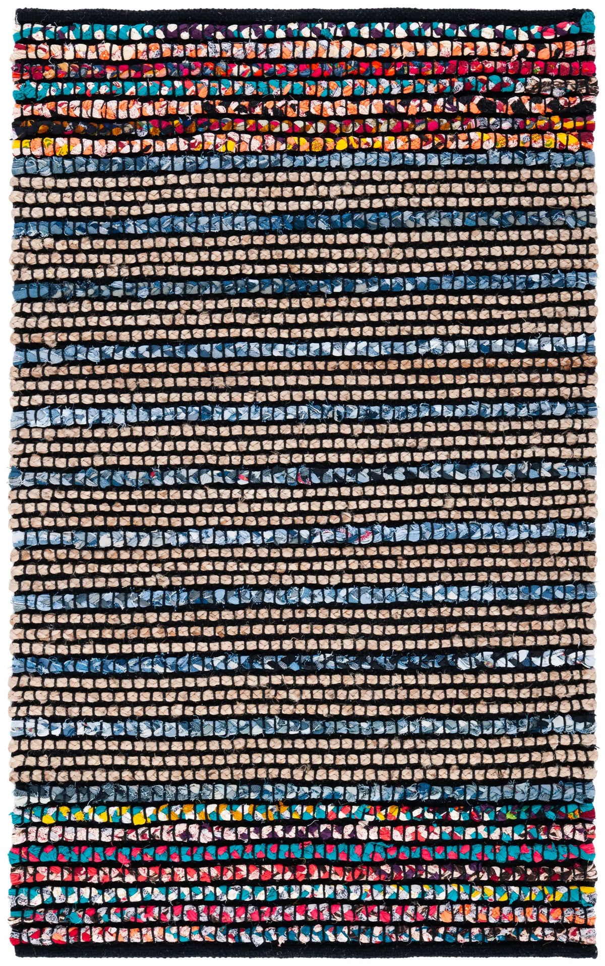 Safavieh Cape Cod 3'-0" x 5'-0" Rug in Natural / Blue