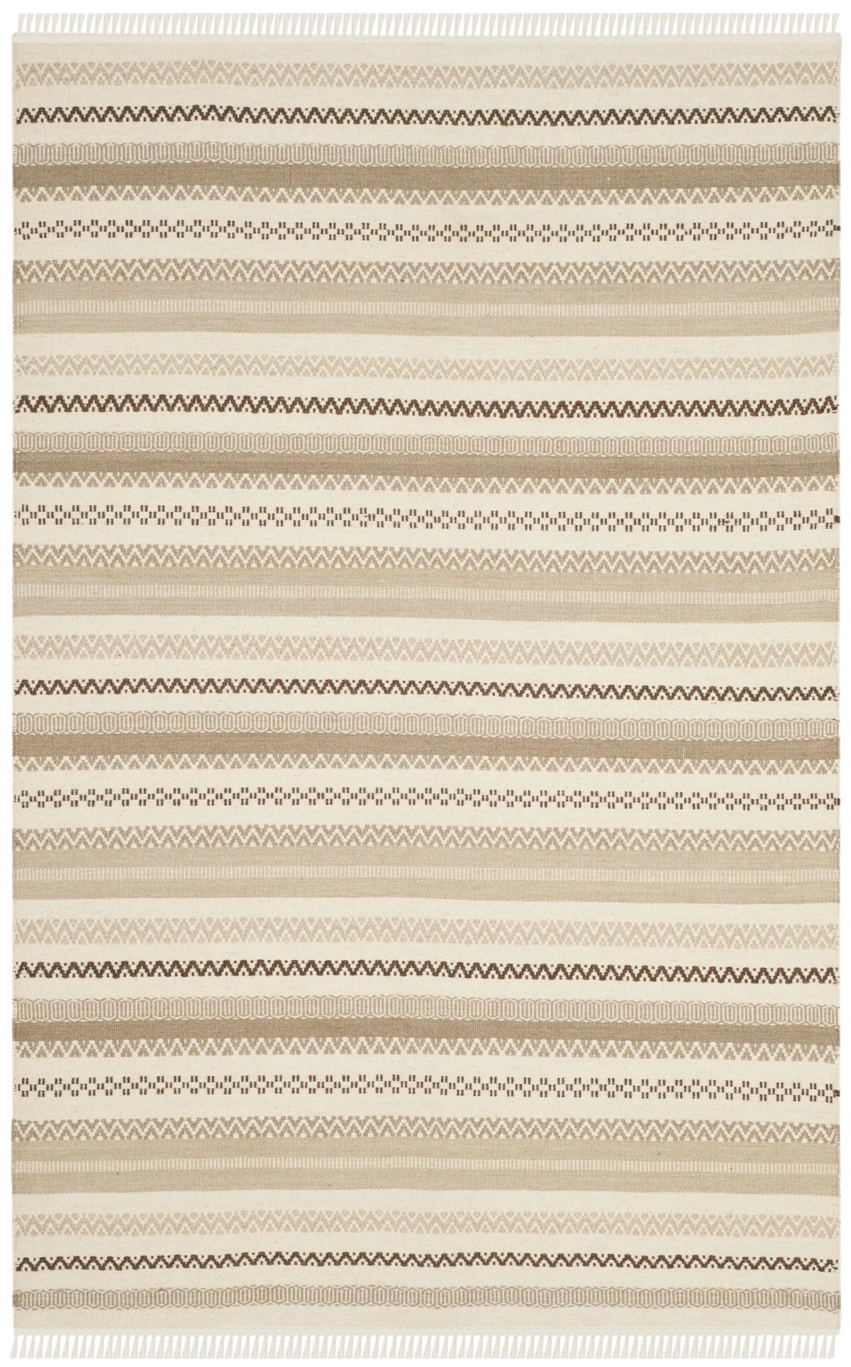 Safavieh Kilim 4'-0" x 6'-0" Rug in Beige