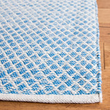 Safavieh Montauk 4'-0" x 6'-0" Rug in Blue / Ivory
