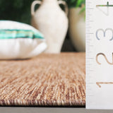 Safavieh Beach House 4'-0" x 6'-0" Rug in Brown
