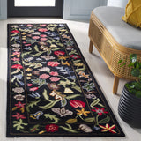 Safavieh Chelsea 2'-6" x 8'-0" Rug in Black / Pink