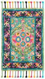 Safavieh Aspen 2'-0" x 3'-0" Rug in Light Green / Black