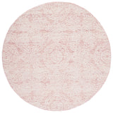 Safavieh Metro 6'-0" x 6'-0" Rug in Dark Pink / Ivory