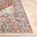 Safavieh Vintage Persian 5'-0" x 7'-6" Rug in Rust / Navy