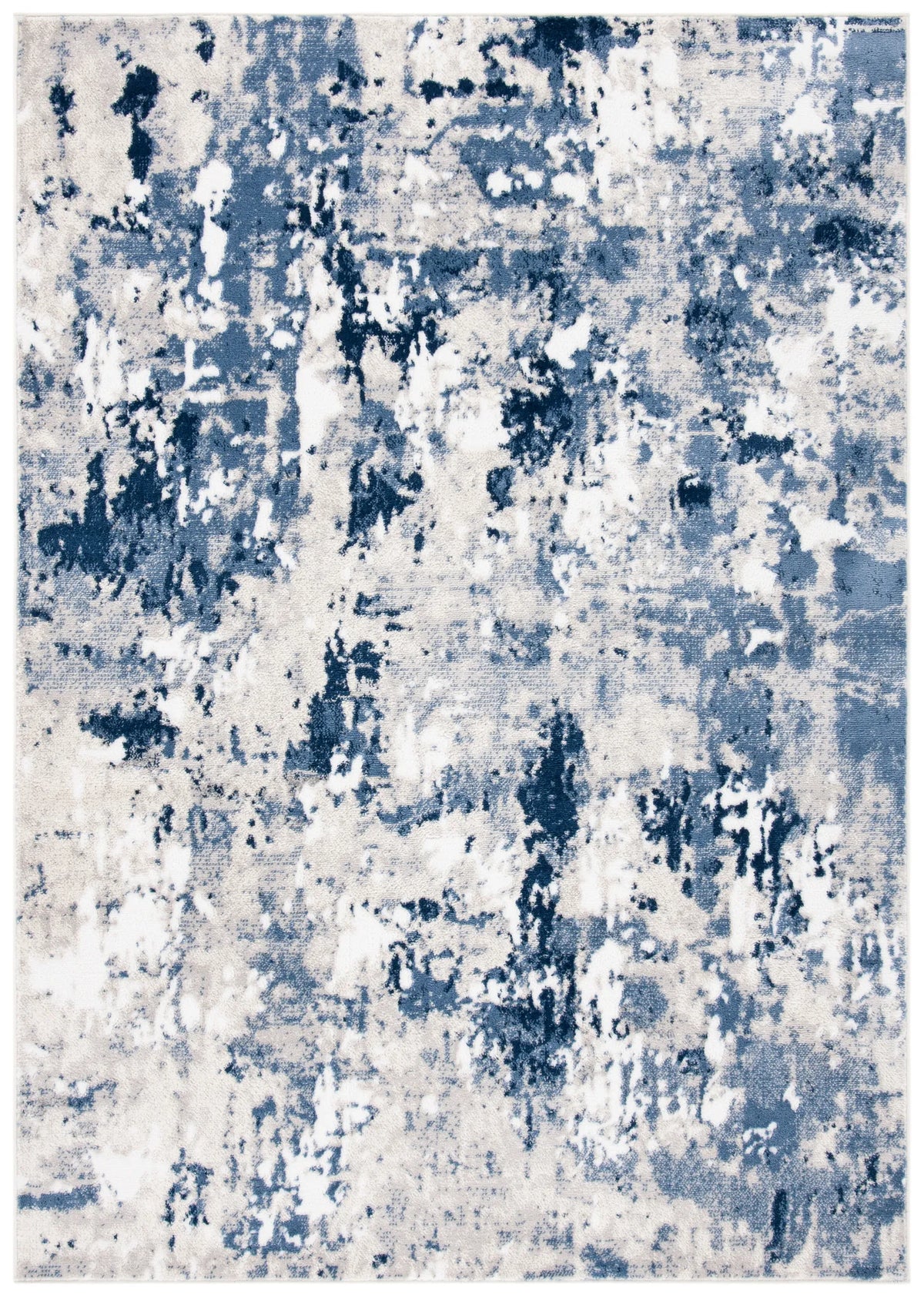 Safavieh Skyler 4'-5" x 6'-5" Rug in Grey / Navy