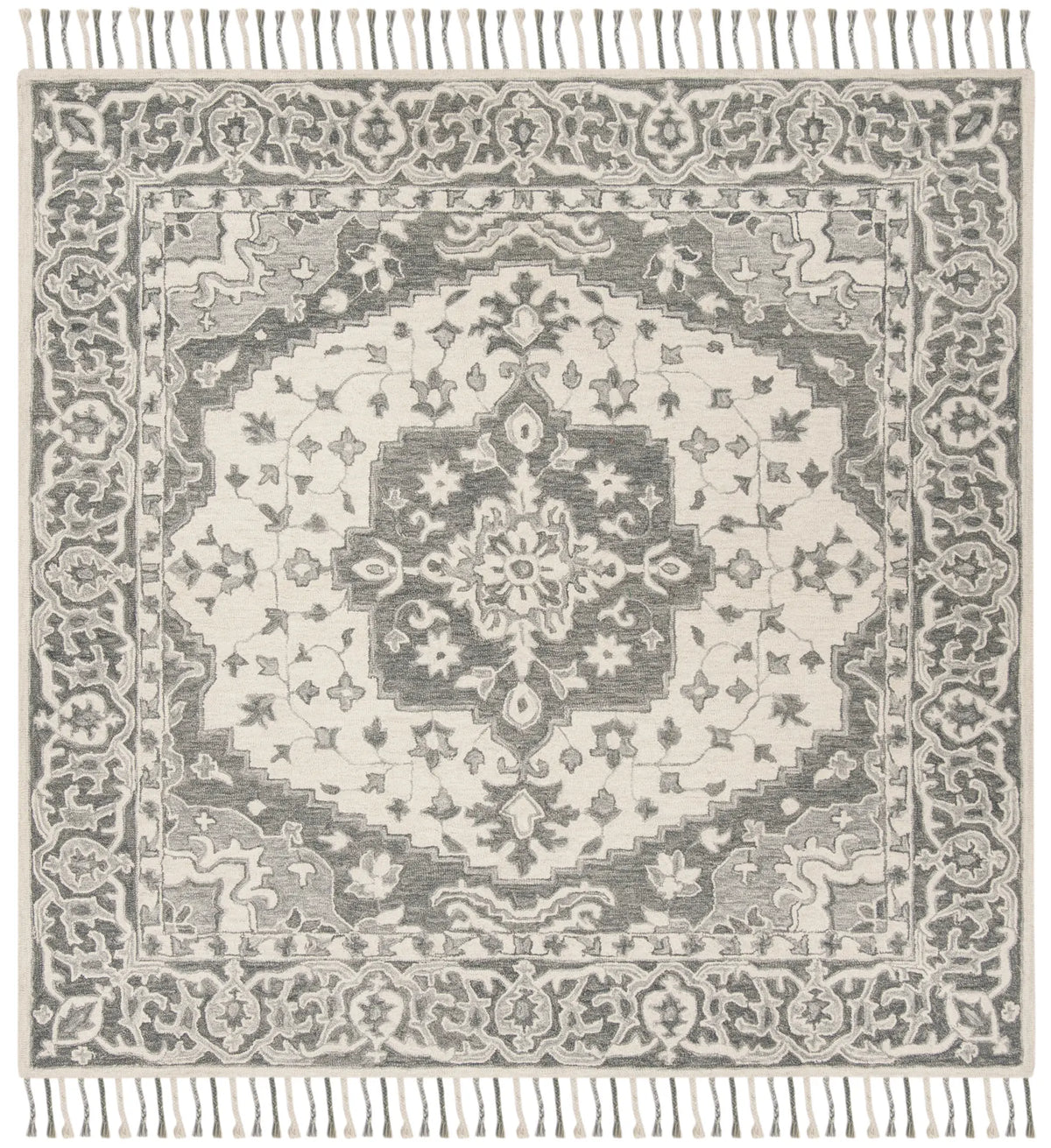 Safavieh Aspen 7'-0" x 7'-0" Rug in Grey / Light Grey