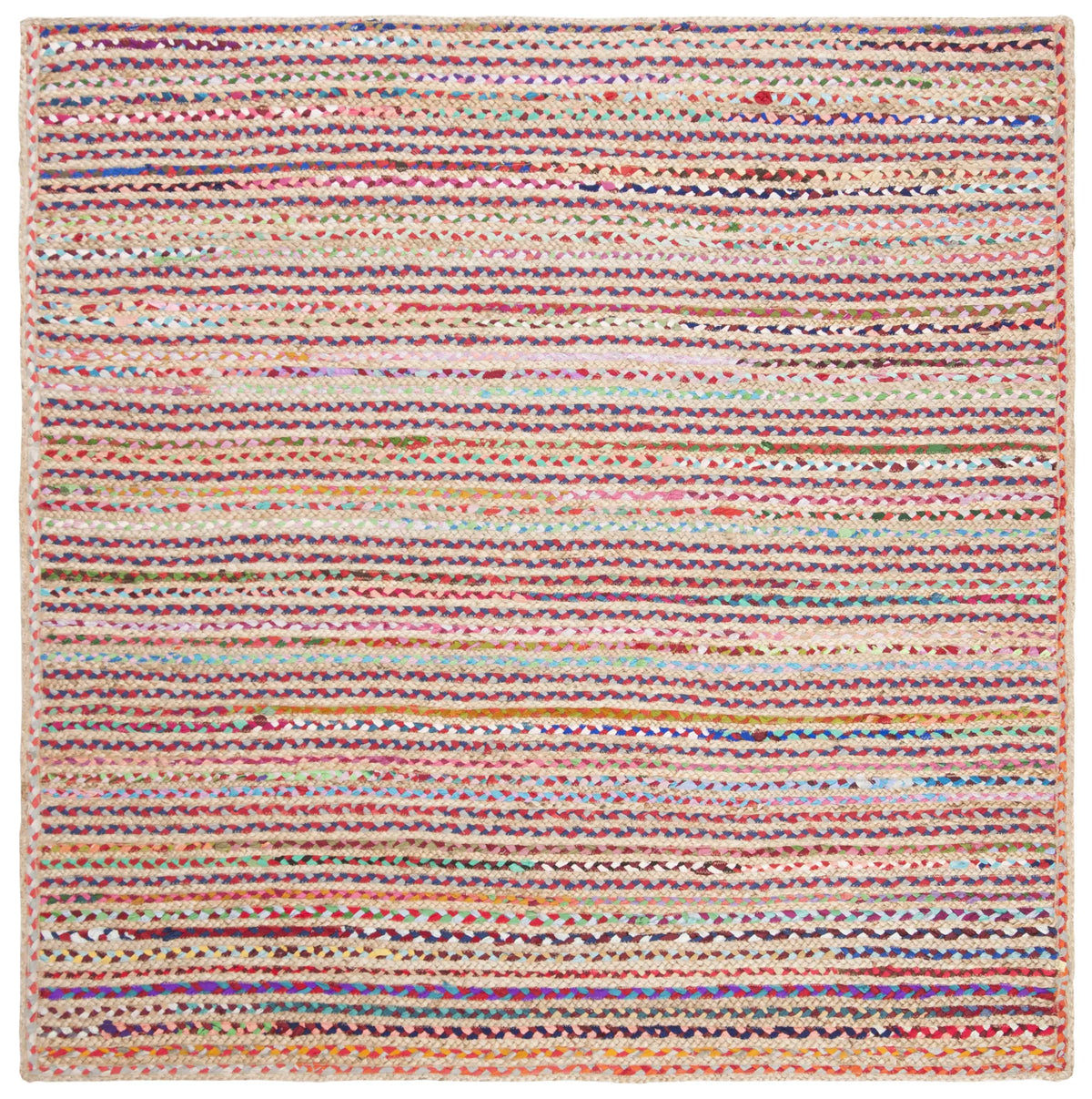 Safavieh Cape Cod 6'-0" x 6'-0" Rug in Natural / Multi