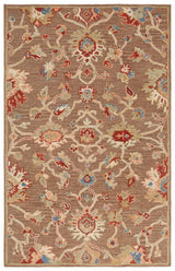 Safavieh Metro 4'-0" x 6'-0" Rug in Dark Brown / Beige