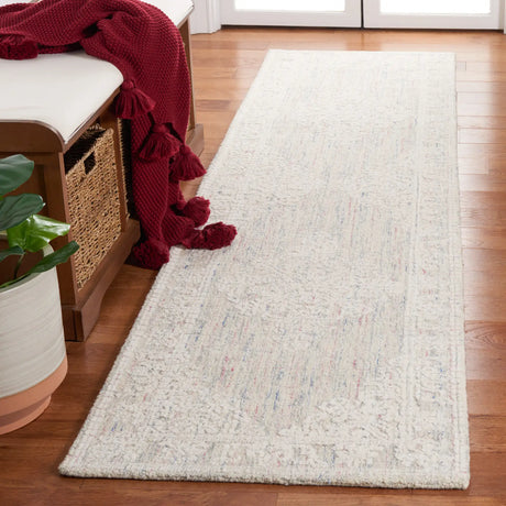 Safavieh Ebony 2'-3" x 9'-0" Rug in Light Grey / Ivory