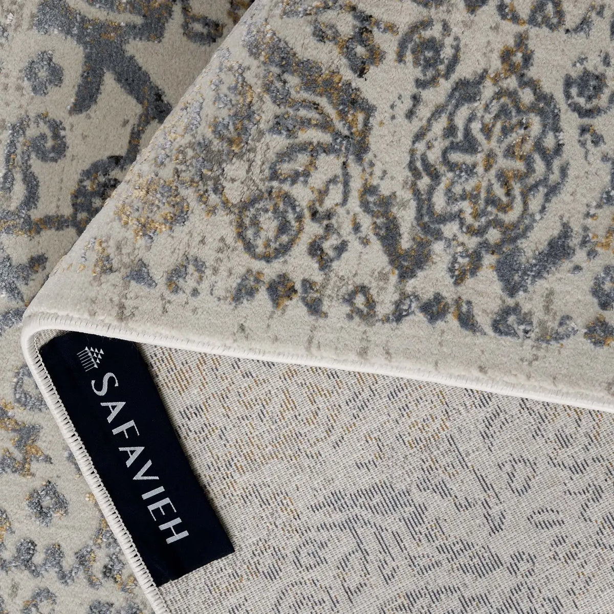 Safavieh Princeton 5'-3" x 7'-6" Rug in Cream / Slate