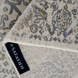 Safavieh Princeton 5'-3" x 7'-6" Rug in Cream / Slate