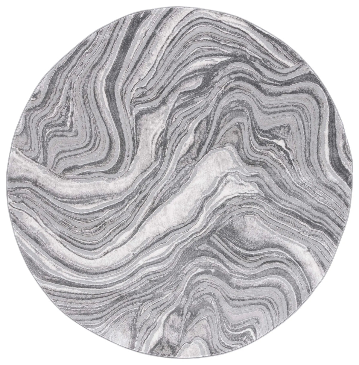 Safavieh Meadow 500 6'-7" x 6'-7" Rug in Grey