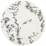 Safavieh Manhattan 6'-0" x 6'-0" Rug in Ivory