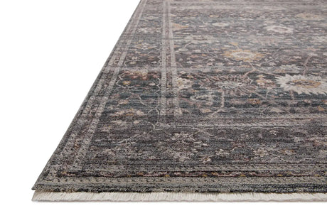 Loloi Lyra Lyr-04 Ink/Multi Rug - rug corner