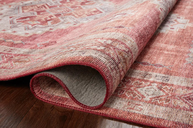 Loloi Heidi Hei-03 Sunset/Natural Rugs - pile height