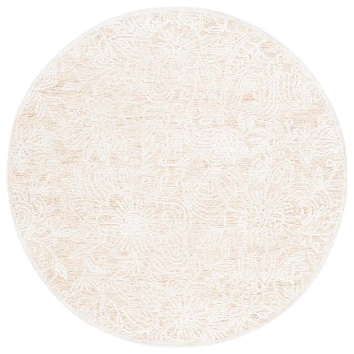 Safavieh Precious 6'-0" x 6'-0" Rug in Gold / Ivory