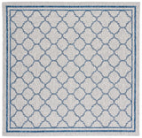 Safavieh Courtyard 6'-7" x 6'-7" Rug in Grey / Navy