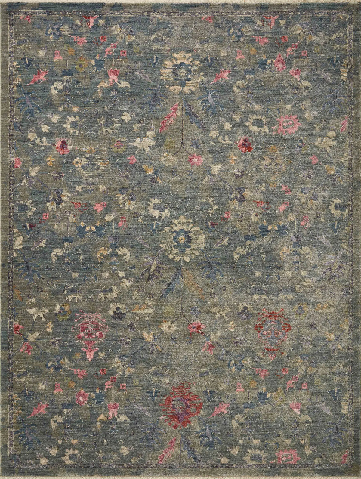Loloi Giada Gia-06 Lagoon/Multi Rugs - main flat