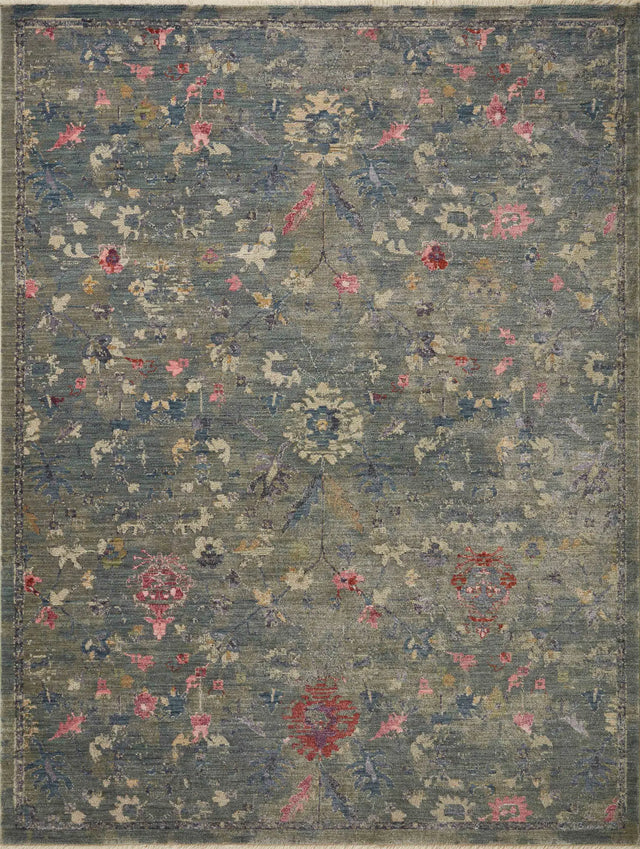 Loloi Giada Gia-06 Lagoon/Multi Rugs - main flat
