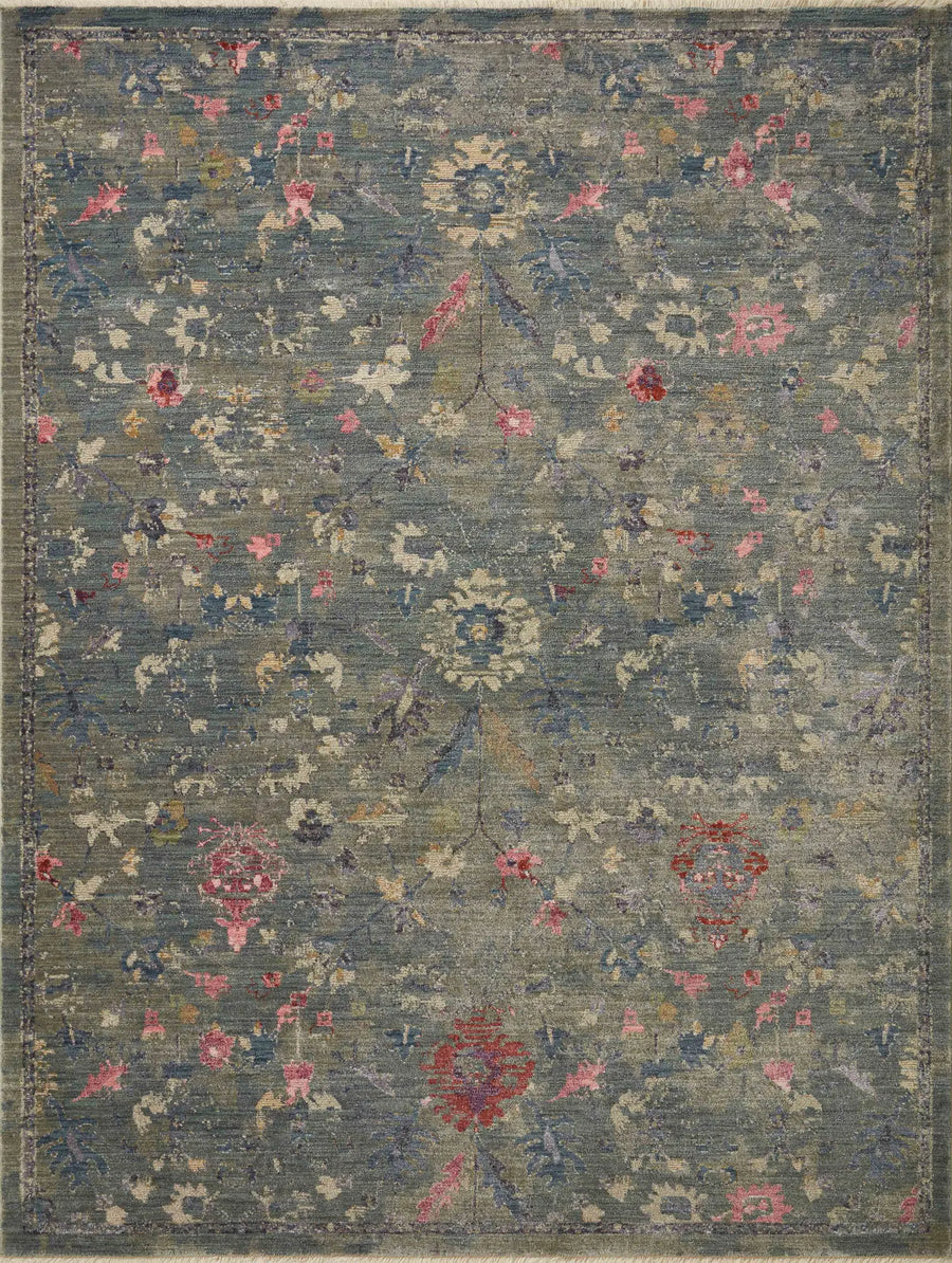 Loloi Giada Gia-06 Lagoon/Multi Rugs - main flat