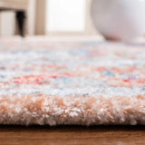 Safavieh Saffron 4'-0" x 6'-0" Rug in Rust / Blue