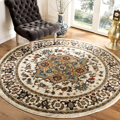 Safavieh Summit 6'-7" x 6'-7" Rug in Ivory / Ivory