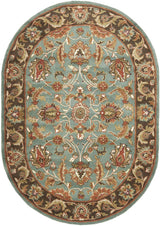 Safavieh Heritage 4'-6" x 6'-6" Rug in Blue / Brown