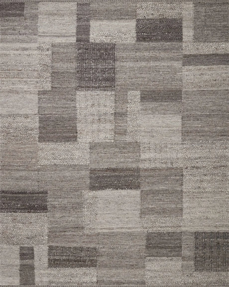 Loloi Manfred Man-01 Charcoal/Dove Rug - main flat