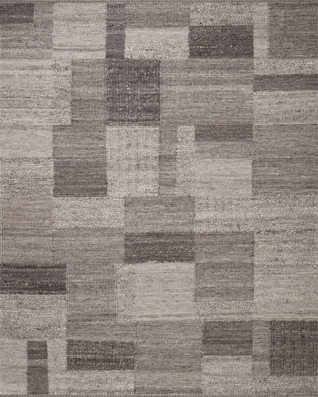 Loloi Manfred Man-01 Charcoal/Dove Rug - main flat